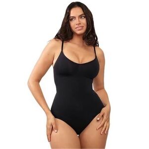 SHAPELLX Bodysuit, Tummy Control Shapewear Seamless Sculpting, Ultra Comfy